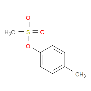 Methanesulfonic acid, 4-methylphenyl ester