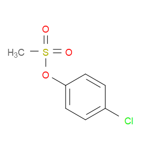 Methanesulfonic acid, 4-chlorophenyl ester
