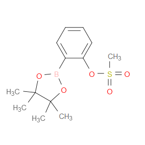 Phenol, 2-(4,4,5,5-tetramethyl-1,3,2-dioxaborolan-2-yl)-, 1-methanesulfonate