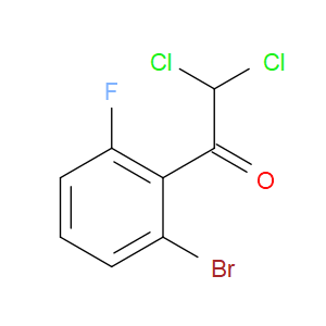 1-(2-bromo-6-fluorophenyl)-2,2-dichloroethanone
