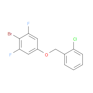 2-bromo-5-((2-chlorobenzyl)oxy)-1,3-difluorobenzene