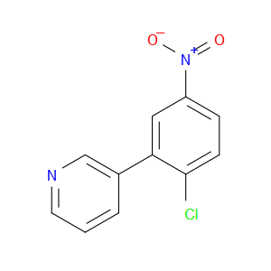 3-(2-chloro-5-nitrophenyl)pyridine