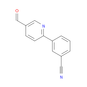 3-(5-Formyl-2-pyridinyl)benzonitrile