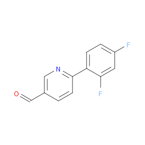 6-(2,4-Difluorophenyl)-3-pyridinecarboxaldehyde