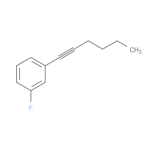 1-Fluoro-3-(1-hexyn-1-yl)benzene