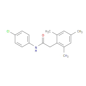 N-(4-Chlorophenyl)-2,4,6-trimethylbenzeneacetamide