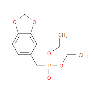 Phosphonic acid, (1,3-benzodioxol-5-ylmethyl)-, diethyl ester