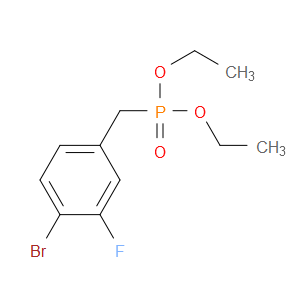 diethyl 4-bromo-3-fluorobenzylphosphonate