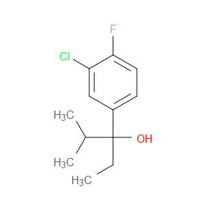 3-Chloro-α-ethyl-4-fluoro-α-(1-methylethyl)benzenemethanol