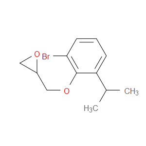 2-((2-bromo-6-isopropylphenoxy)methyl)oxirane