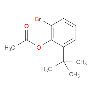 2-bromo-6-(tert-butyl)phenyl acetate