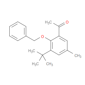 1-(2-(benzyloxy)-3-(tert-butyl)-5-methylphenyl)ethanone