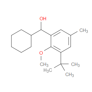 (3-(tert-butyl)-2-methoxy-5-methylphenyl)(cyclohexyl)methanol