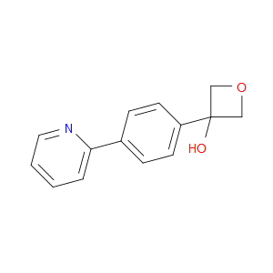 3-(4-(pyridin-2-yl)phenyl)oxetan-3-ol