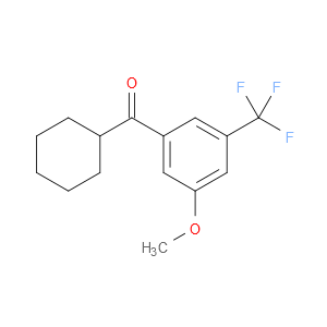 cyclohexyl(3-methoxy-5-(trifluoromethyl)phenyl)methanone
