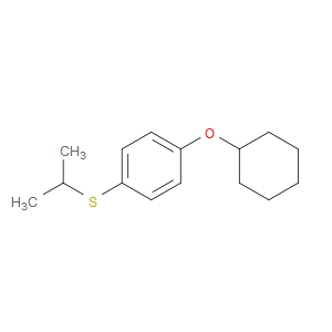 (4-(cyclohexyloxy)phenyl)(isopropyl)sulfane