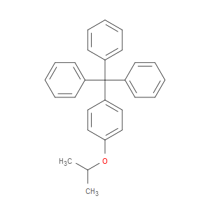 ((4-isopropoxyphenyl)methanetriyl)tribenzene