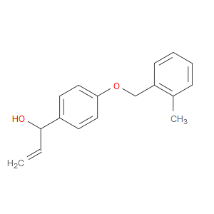 1-(4-((2-methylbenzyl)oxy)phenyl)prop-2-en-1-ol