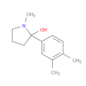 2-(3,4-dimethylphenyl)-1-methylpyrrolidin-2-ol