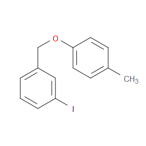 1-iodo-3-((p-tolyloxy)methyl)benzene