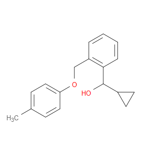 cyclopropyl(2-((p-tolyloxy)methyl)phenyl)methanol