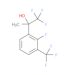 1,1,1-trifluoro-2-(2-fluoro-3-(trifluoromethyl)phenyl)propan-2-ol