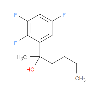 α-Butyl-2,3,5-trifluoro-α-methylbenzenemethanol