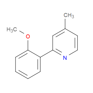2-(2-Methoxyphenyl)-4-methylpyridine