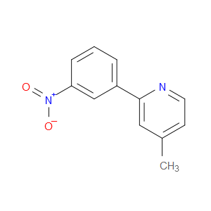 4-methyl-2-(3-nitrophenyl)pyridine