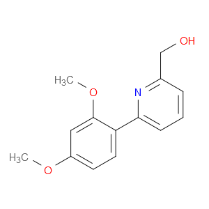 6-(2,4-Dimethoxyphenyl)-2-pyridinemethanol