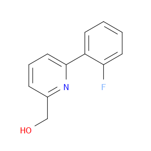 6-(2-Fluorophenyl)-2-pyridinemethanol