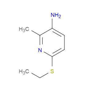 6-(Ethylthio)-2-methyl-3-pyridinamine