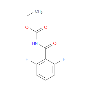Carbamic acid, (2,6-difluorobenzoyl)-, ethyl ester