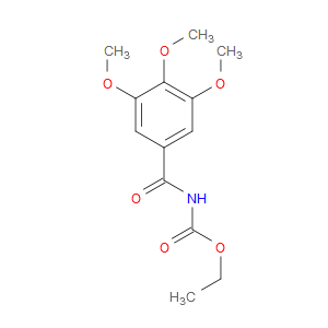 Carbamic acid, (3,4,5-trimethoxybenzoyl)-, ethyl ester