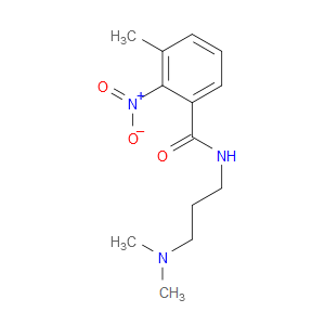 N-(3-(dimethylamino)propyl)-3-methyl-2-nitrobenzamide