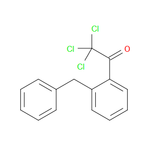 1-(2-benzylphenyl)-2,2,2-trichloroethanone