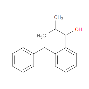 1-(2-benzylphenyl)-2-methylpropan-1-ol