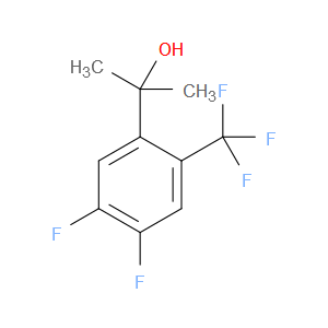 2-(4,5-difluoro-2-(trifluoromethyl)phenyl)propan-2-ol