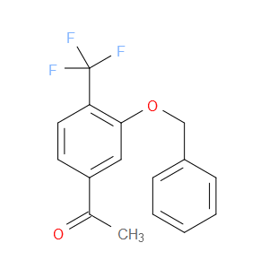 1-(3-(benzyloxy)-4-(trifluoromethyl)phenyl)ethanone