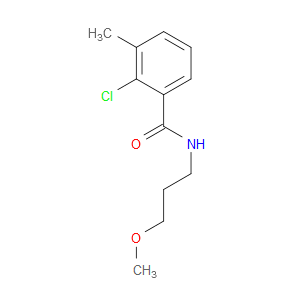Benzamide, 2-chloro-N-(3-methoxypropyl)-3-methyl-