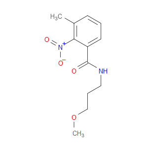 N-(3-methoxypropyl)-3-methyl-2-nitrobenzamide