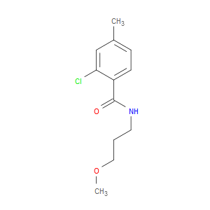 2-Chloro-N-(3-methoxypropyl)-4-methylbenzamide