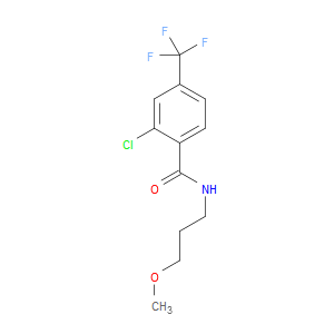 Benzamide, 2-chloro-N-(3-methoxypropyl)-4-(trifluoromethyl)-