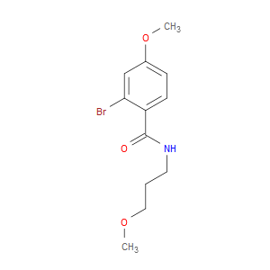 Benzamide, 2-bromo-4-methoxy-N-(3-methoxypropyl)-