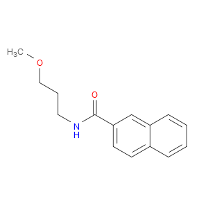 N-(3-Methoxypropyl)-2-naphthalenecarboxamide