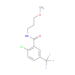 Benzamide, 2-chloro-N-(3-methoxypropyl)-5-(trifluoromethyl)-