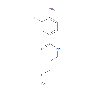 3-Iodo-N-(3-methoxypropyl)-4-methylbenzamide