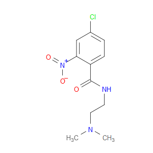 4-chloro-N-(2-(dimethylamino)ethyl)-2-nitrobenzamide