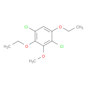 1,4-Dichloro-2,5-diethoxy-3-methoxybenzene