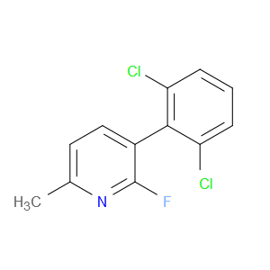 Pyridine, 3-(2,6-dichlorophenyl)-2-fluoro-6-methyl-